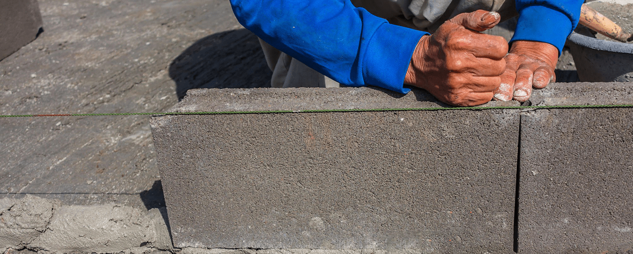 concrete hollow block wall